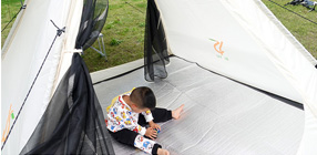 柳州不同扎营地质，湖北户外帐篷需要配合不同的方式